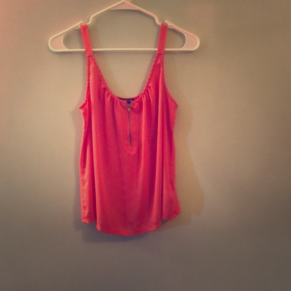 Dressy, pink tank top